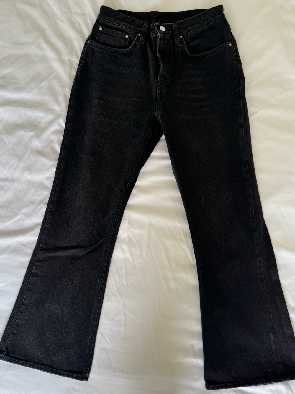 Toteme Black Jeans - Size 25 - High Wait